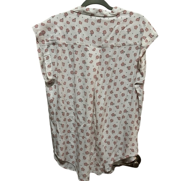 Jachs Girlfriend - size Large - cotton / rayon button up sleeveless top NWT - Picture 2 of 6